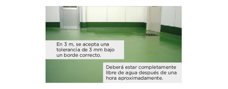 Tolerancia optima para los pisos