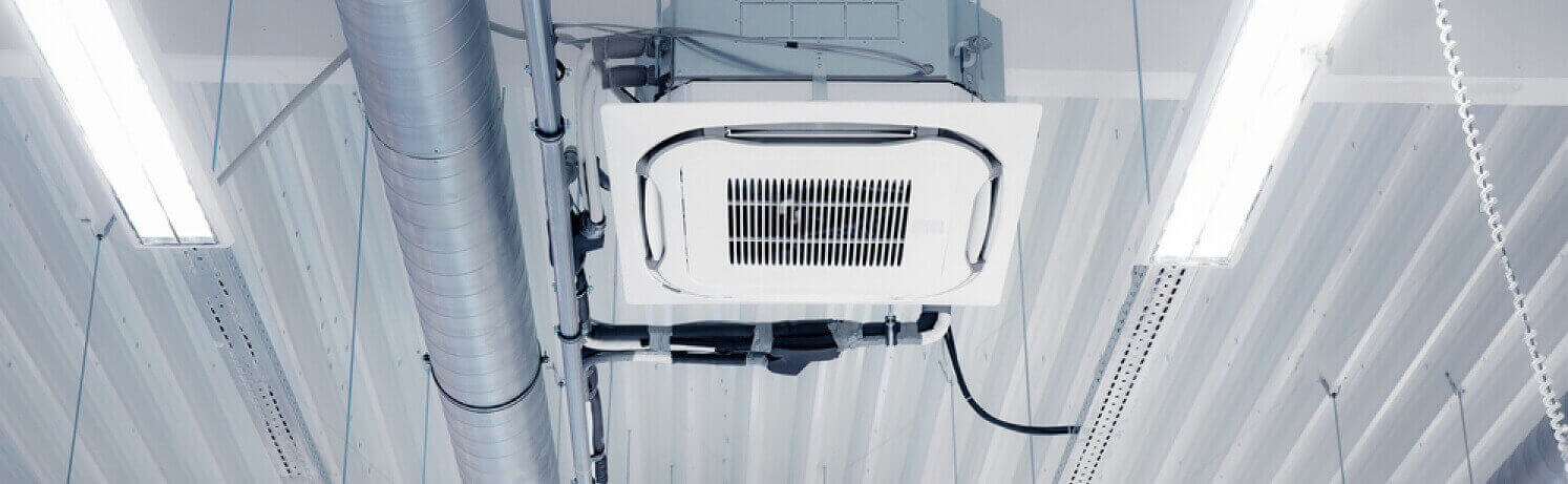 Sistema de HVAC central y colectores de polvo