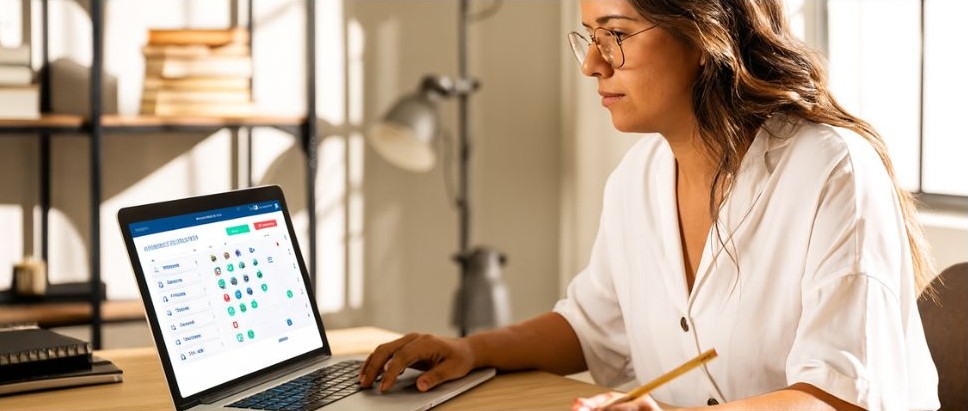 Supervisión digital de asistencia y turnos; cumplimiento laboral y productividad mediante outsourcing.