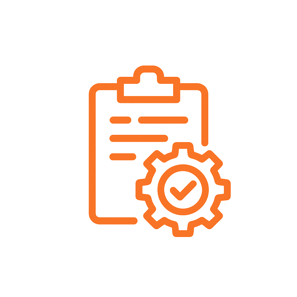 Icono de administración de personal y contratos — Inoclean